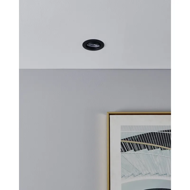 Innfelt lampe Favazzina 88 mm sett med 3 - Sort - Belysning - Lyspærer & lyskilder - Spotlights & downlights