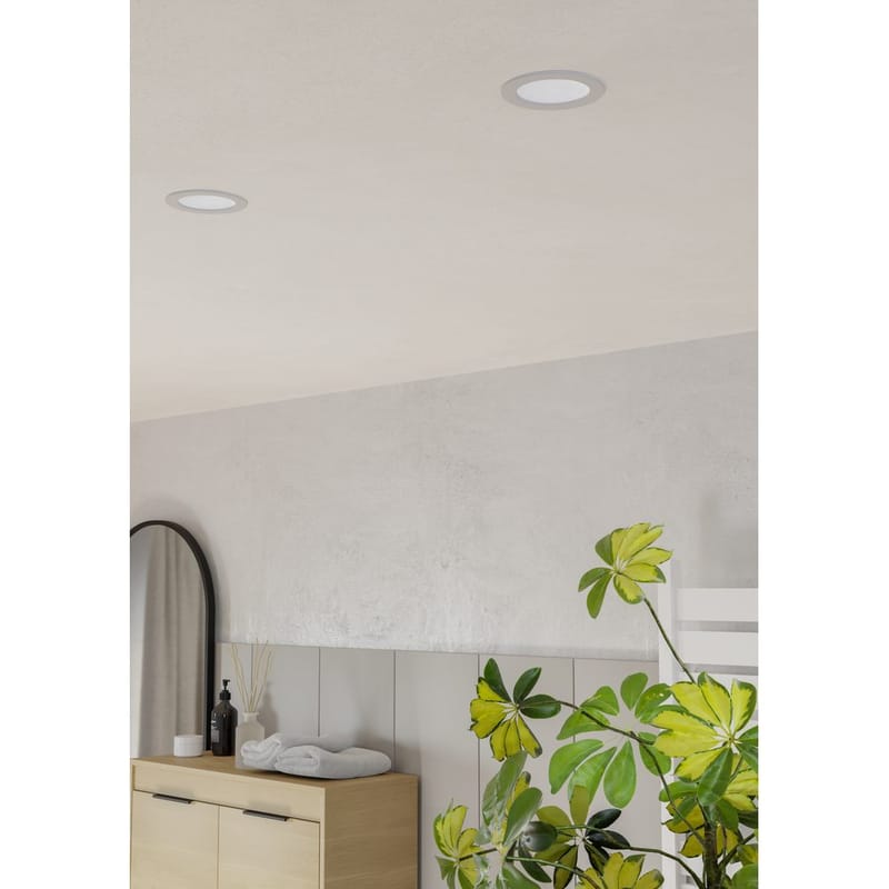 Innfelt lampe Fueva - Hvit, 117 mm - Belysning - Lyspærer & lyskilder - Spotlights & downlights