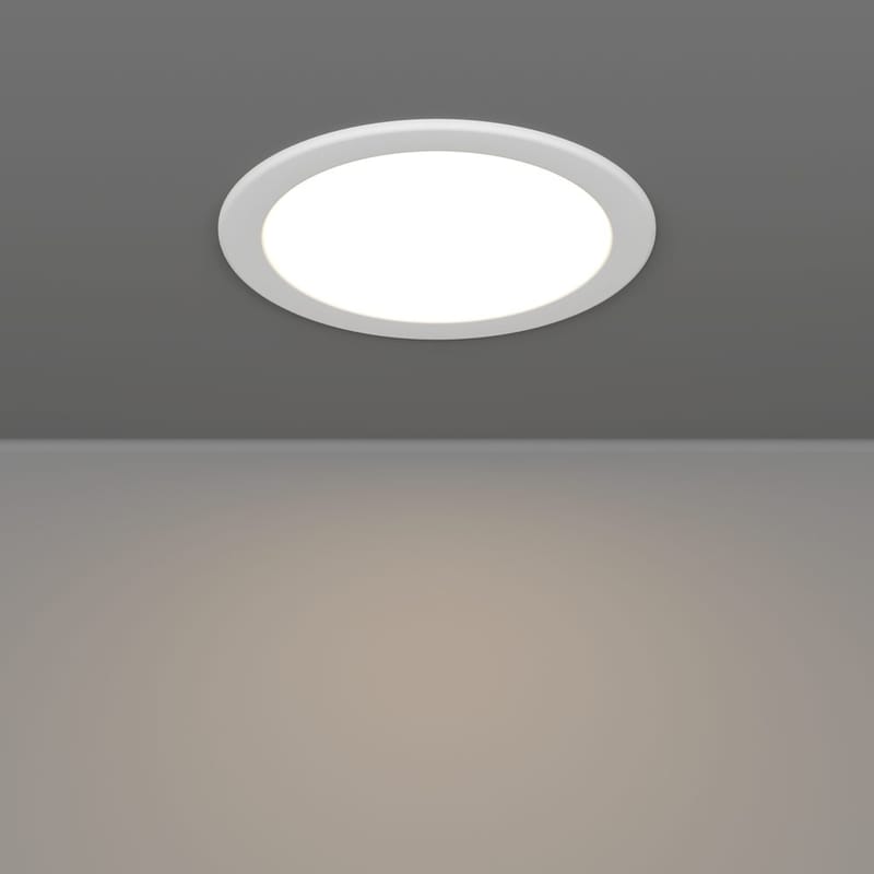 Innfelt lampe Fueva - Hvit, 166 mm - Belysning - Lyspærer & lyskilder - Spotlights & downlights