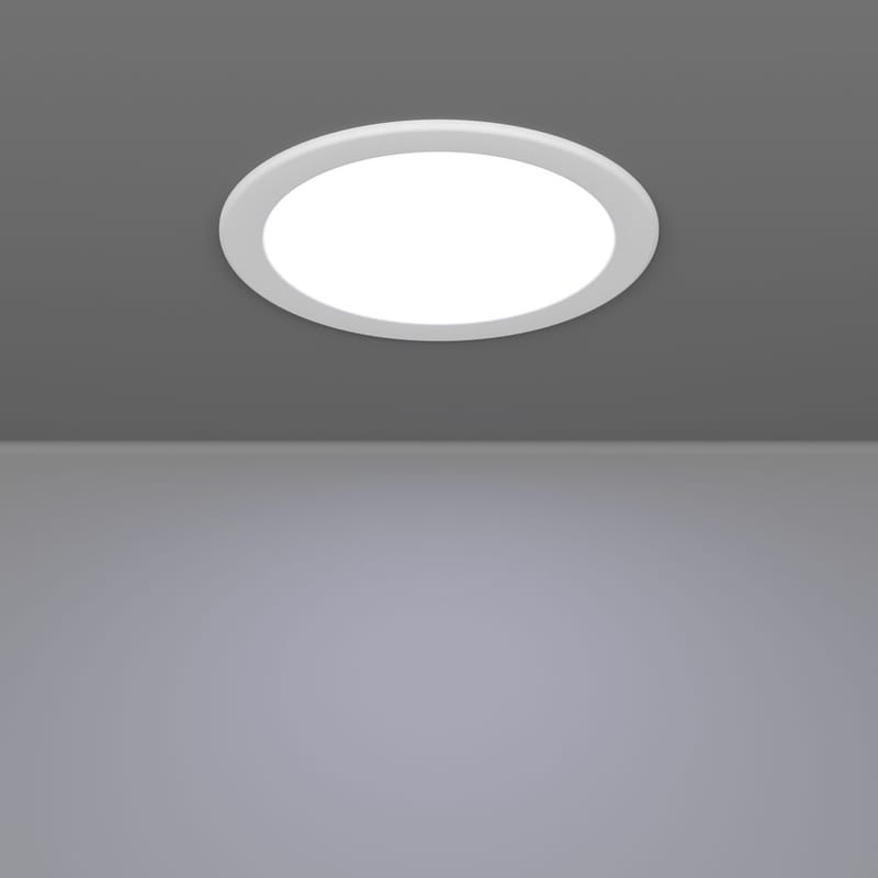 Innfelt lampe Fueva - Hvit, 166 mm - Belysning - Lyspærer & lyskilder - Spotlights & downlights