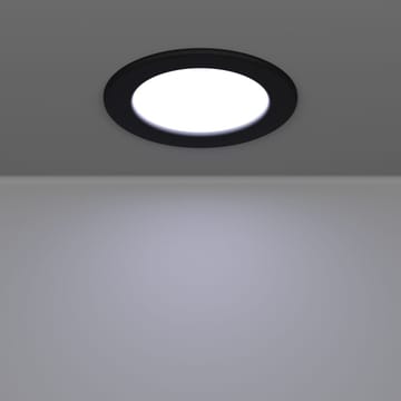 Innfelt lampe Fueva - Sort, 117 mm - Belysning - Lyspærer & lyskilder - Spotlights & downlights