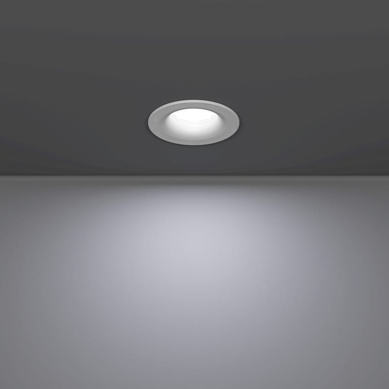 Innfelt lampe Salabate 88 mm - Hvit - Belysning - Lyspærer & lyskilder - Spotlights & downlights