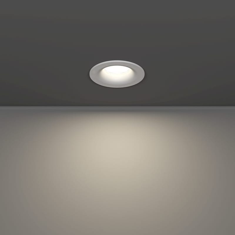 Innfelt lampe Salabate 88 mm - Hvit - Belysning - Lyspærer & lyskilder - Spotlights & downlights