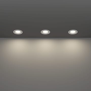 Innfelt lampe Salabate 88 mm Sett med 3 - Hvit - Belysning - Lyspærer & lyskilder - Spotlights & downlights