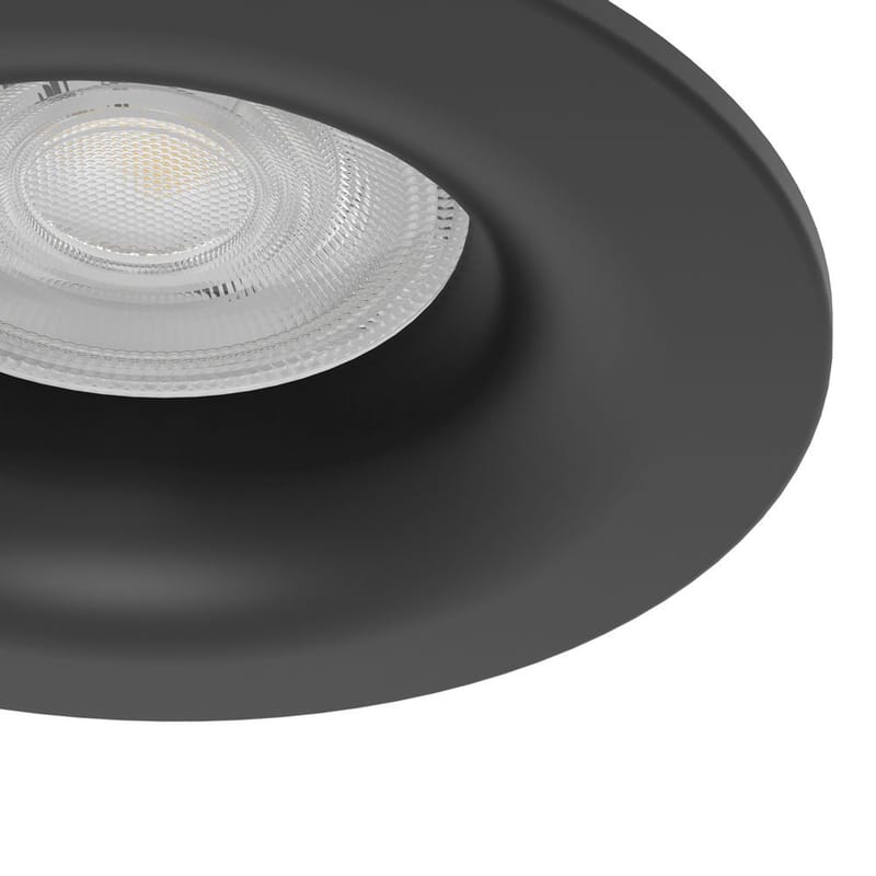 Innfelt lampe Salabate 88 mm Sett med 3 - Sort - Belysning - Lyspærer & lyskilder - Spotlights & downlights