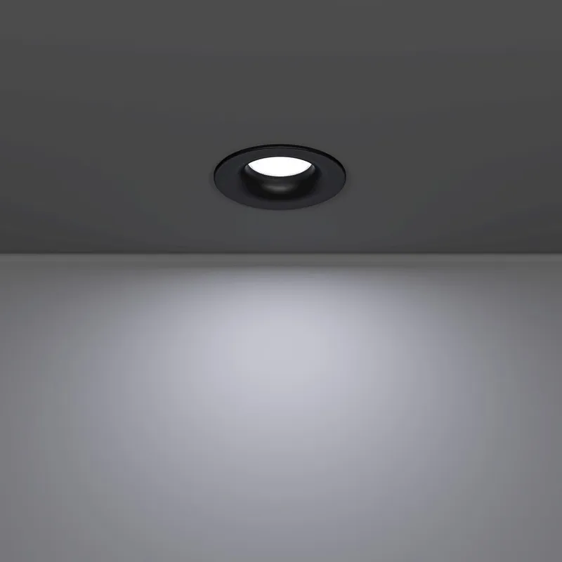 Innfelt lampe Salabate 88 mm - Sort - Belysning - Lyspærer & lyskilder - Spotlights & downlights