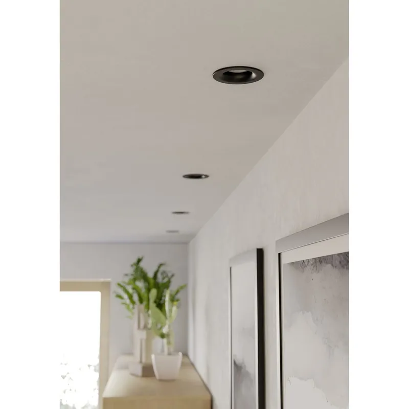 Innfelt lampe Salabate 88 mm - Sort - Belysning - Lyspærer & lyskilder - Spotlights & downlights