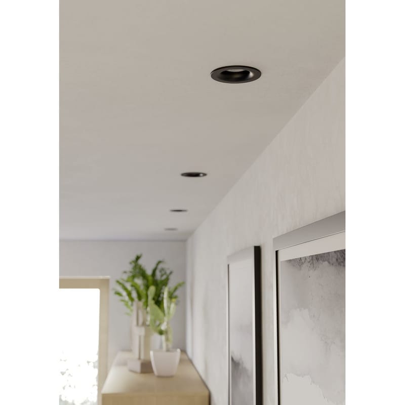 Innfelt lampe Salabate 88 mm - Sort - Belysning - Lyspærer & lyskilder - Spotlights & downlights