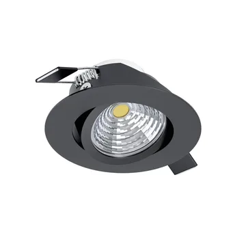Innfelt lampe Saliceto Ø88 mm 2700K - Sort - Belysning - Lyspærer & lyskilder - Spotlights & downlights