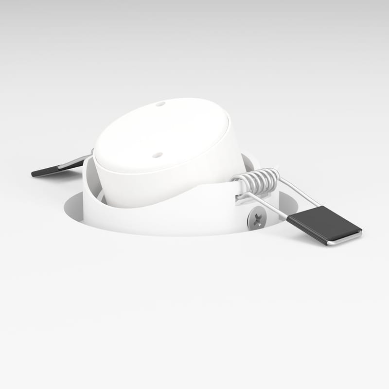 Innfelt lampe Saliceto 3 stk Ø88 mm 2700K - Hvit - Belysning - Lyspærer & lyskilder - Spotlights & downlights