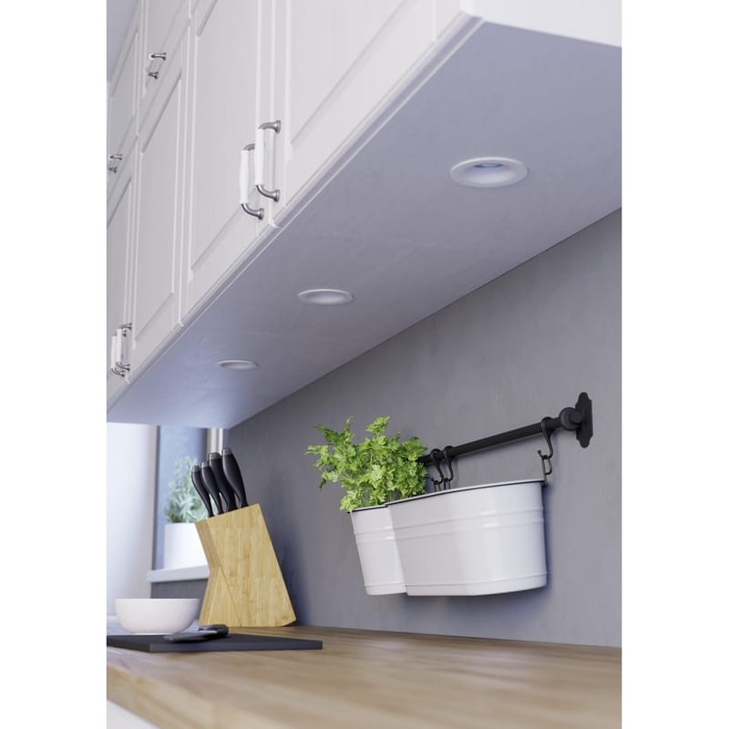 Innfelt lampe Saliceto 88 mm 2700K Sett med 3 - Hvit - Belysning - Lyspærer & lyskilder - Spotlights & downlights