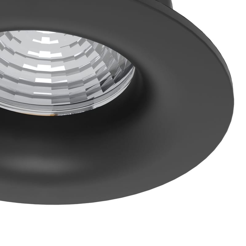 Innfelt lampe Saliceto 88 mm 2700K Sett med 3 - Sort - Belysning - Lyspærer & lyskilder - Spotlights & downlights