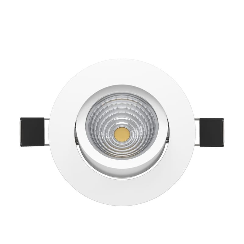 Innfelt lampe Saliceto 88 mm 4000K - Hvit - Belysning - Lyspærer & lyskilder - Spotlights & downlights