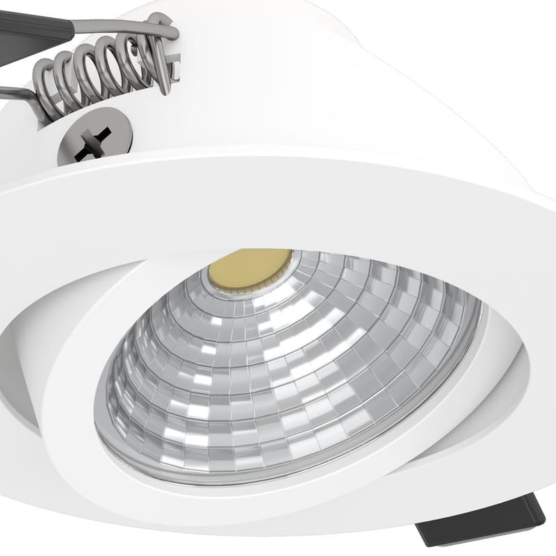 Innfelt lampe Saliceto 88 mm 4000K - Hvit - Belysning - Lyspærer & lyskilder - Spotlights & downlights