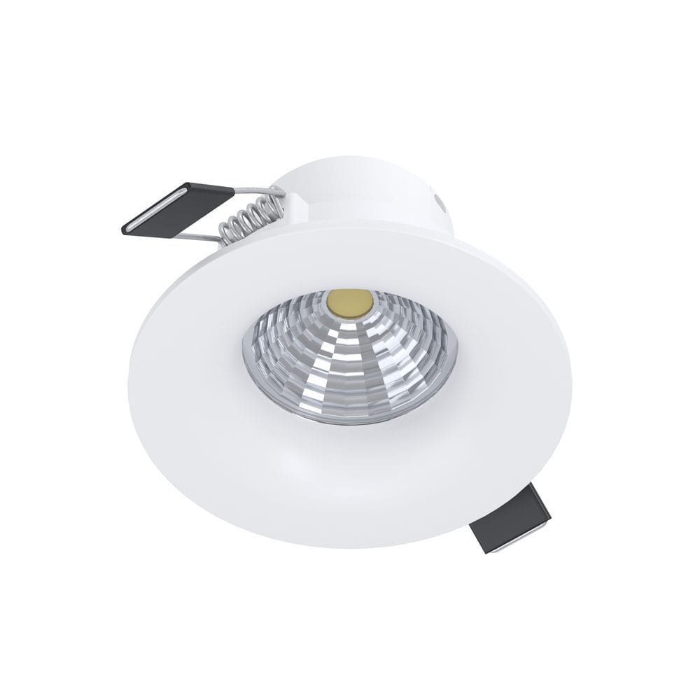 Innfelt lampe Saliceto 88 mm 4000K Sett med 3 - Hvit
