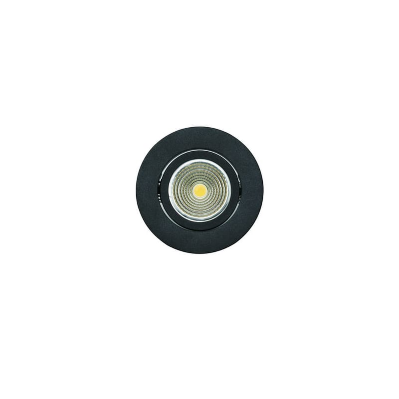 Innfelt lampe Saliceto 88 mm 4000K - Sort - Belysning - Lyspærer & lyskilder - Spotlights & downlights