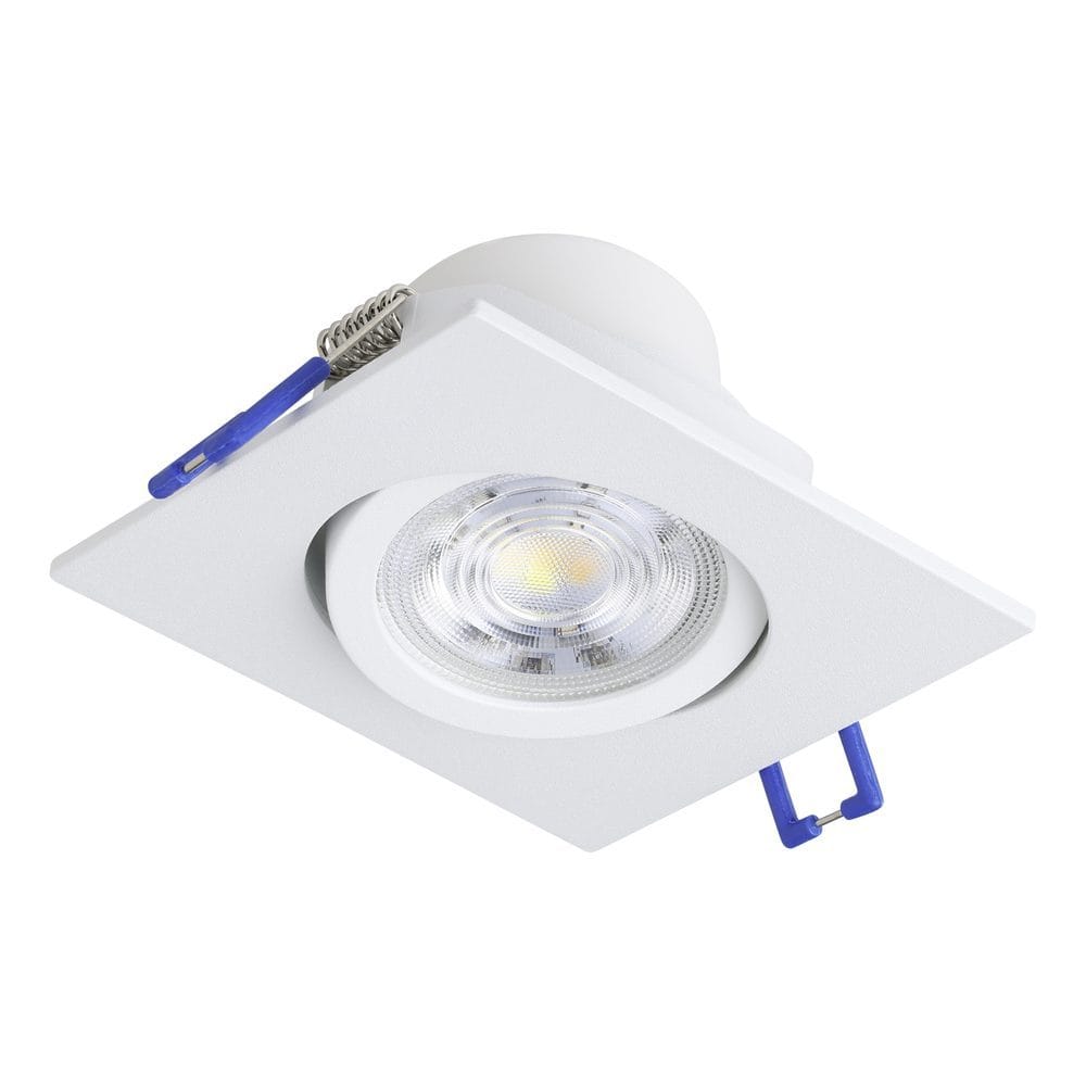 Innfelt lampe Saliceto Hvit 4000K - 8,8 cm