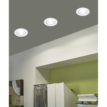 Innfelt lampe Saliceto Mobil Hvit 4000K Sett på 3 - 8,8 cm - Belysning - Lyspærer & lyskilder - Spotlights & downlights
