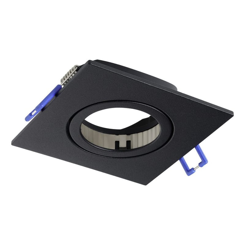 Innfelt lampe Saliceto Mobil Svart 4000K - 8,8 cm - Belysning - Lyspærer & lyskilder - Spotlights & downlights