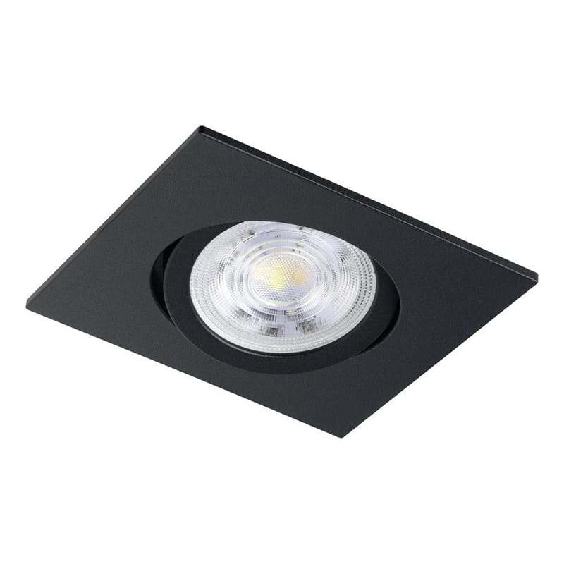 Innfelt lampe Saliceto Mobil Svart 4000K - 8,8 cm - Belysning - Lyspærer & lyskilder - Spotlights & downlights