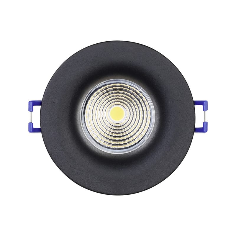 Innfelt lampe Saliceto Stel 88 mm 2700K - Sort - Belysning - Lyspærer & lyskilder - Spotlights & downlights