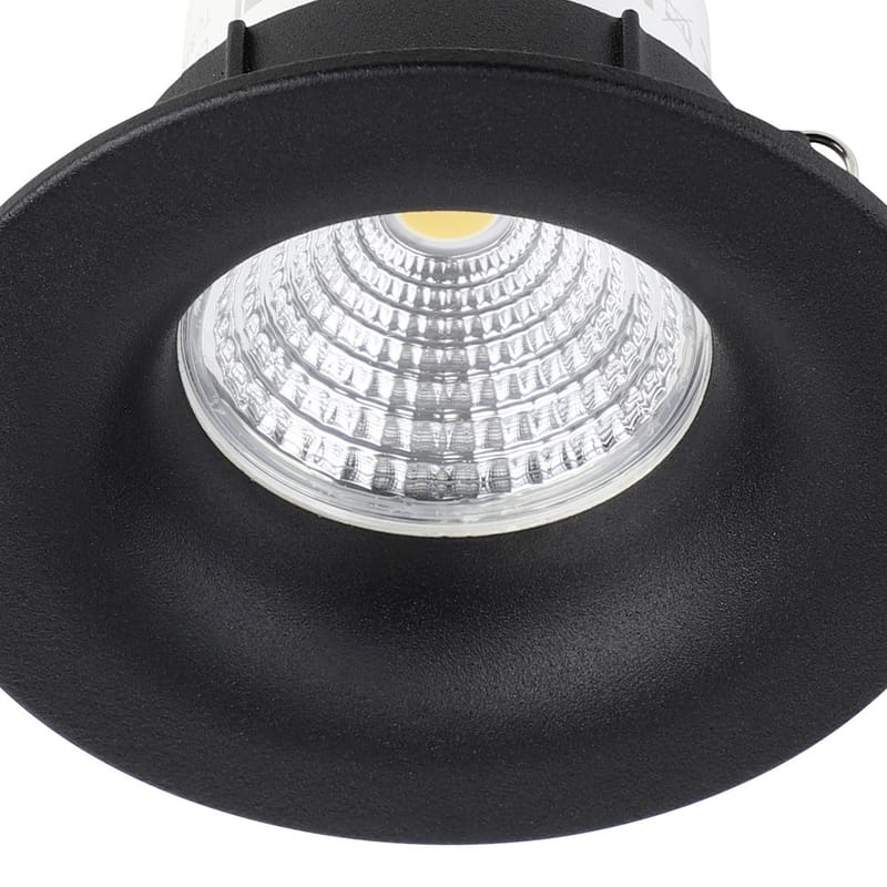 Innfelt lampe Saliceto Stel 88 mm 2700K - Sort - Belysning - Lyspærer & lyskilder - Spotlights & downlights
