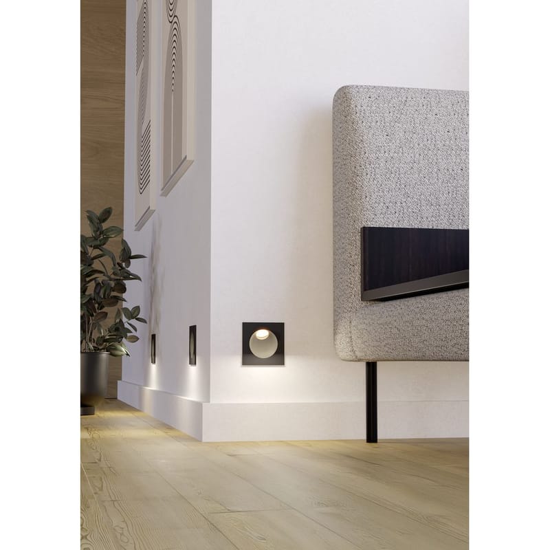 Innfelt lampe Zarate - 8 cm - Belysning - Lyspærer & lyskilder - Spotlights & downlights