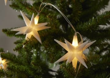 December lysslynge 210 cm - hvit - Belysning - Lyspærer & lyskilder - LED-belysning - LED lysslynge