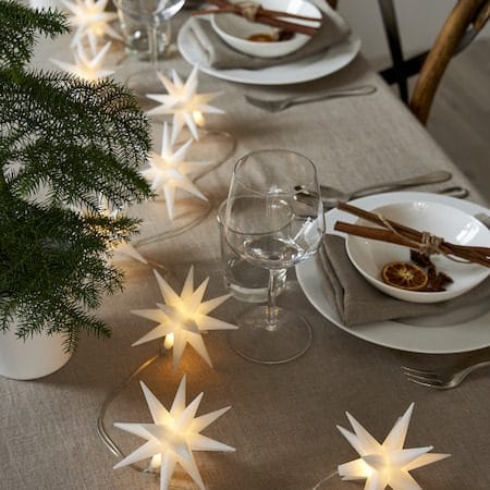 December lysslynge 210 cm - hvit - Belysning - Lyspærer & lyskilder - LED-belysning - LED lysslynge