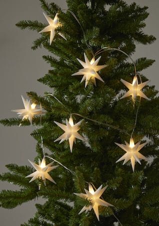 December lysslynge 210 cm - hvit - Belysning - Lyspærer & lyskilder - LED-belysning - LED lysslynge
