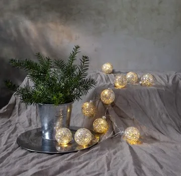 Glitter lysslynge - sølv - Belysning - Lyspærer & lyskilder - LED-belysning - LED lysslynge