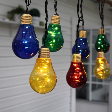 Glow lysslynge - flerfarget - Belysning - Lyspærer & lyskilder - LED-belysning - LED lysslynge
