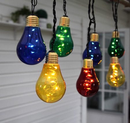 Glow lysslynge - flerfarget - Belysning - Lyspærer & lyskilder - LED-belysning - LED lysslynge