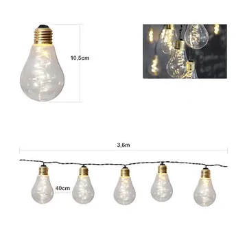 Glow lysslynge - klar - Belysning - Lyspærer & lyskilder - LED-belysning - LED lysslynge
