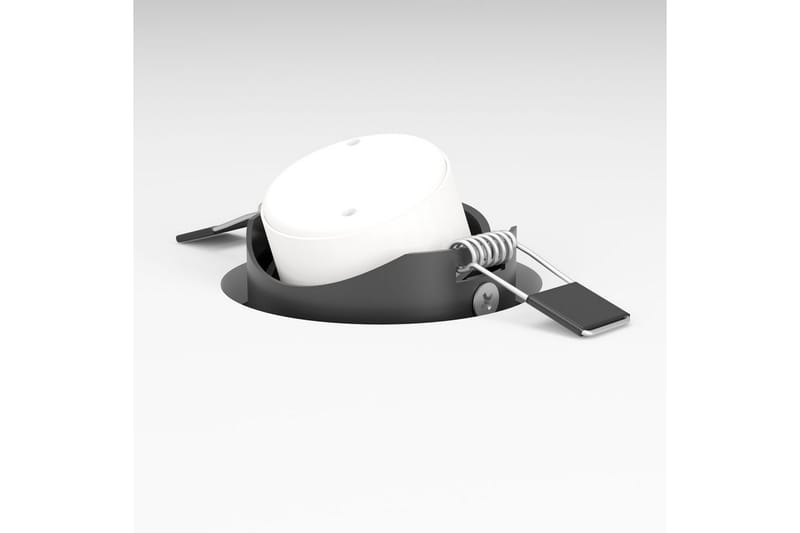 Innfelt Lampe Eglo Saliceto 3 stk Ø88 mm 2700K Svart - Svart - Belysning - Lyspærer & lyskilder - Spotlights & downlights