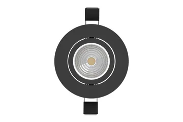 Innfelt Lampe Eglo Saliceto 3 stk Ø88 mm 2700K Svart - Svart - Belysning - Lyspærer & lyskilder - Spotlights & downlights