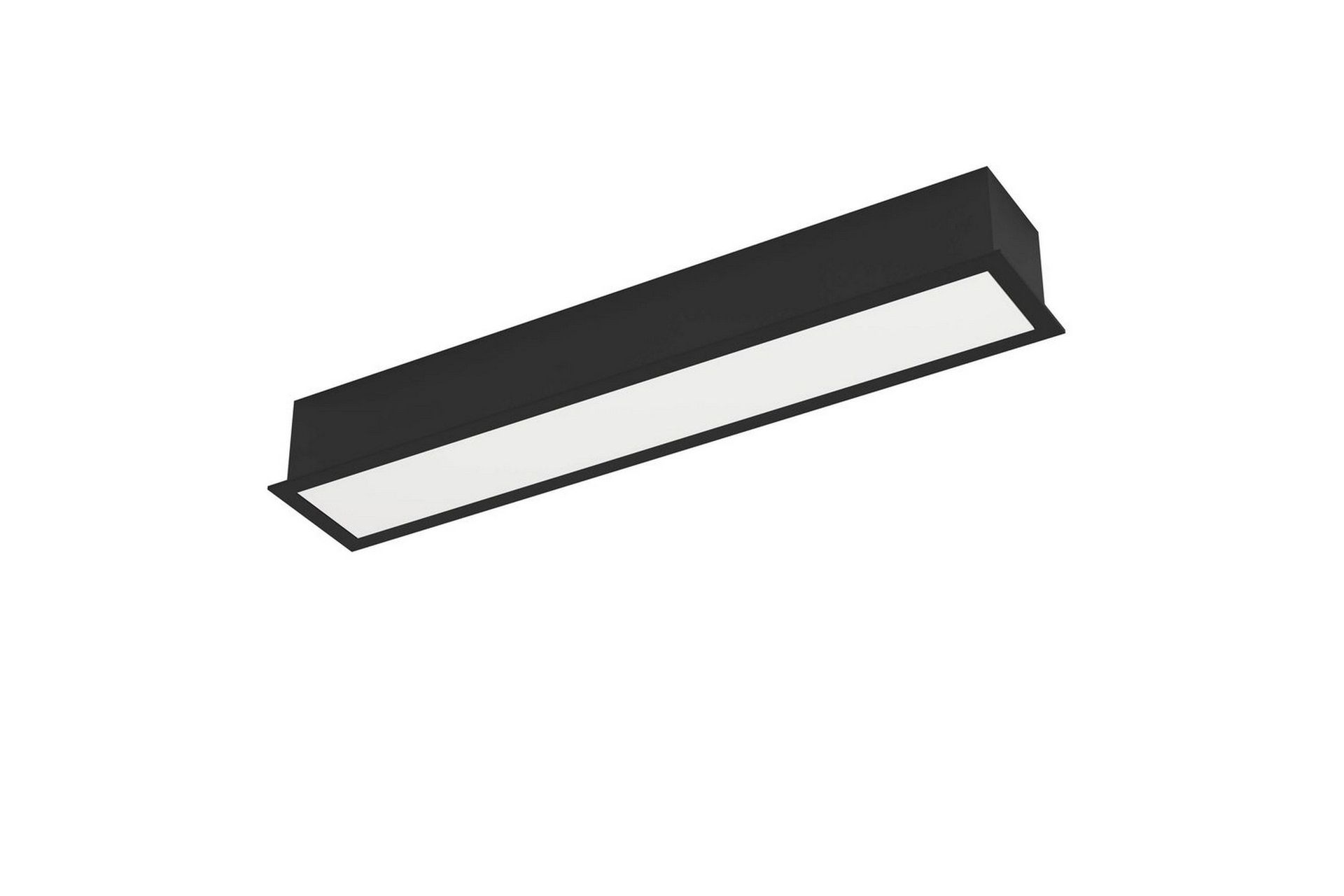 Innfelt Utebelysning Eglo Salitta 400 mm - Hvit/Svart