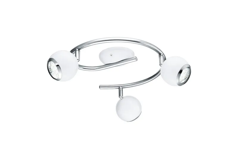 Spotlight Eglo Bimeda med 3 Lamper Hvit, Krom, Hvit/Krom