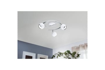 Spotlight Eglo Bimeda med 3 Lamper Hvit, Krom - Hvit/Krom - Belysning - Lyspærer & lyskilder - LED-belysning - LED-spotlight