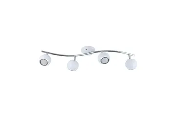 Spotlight Eglo Bimeda med 4 Lamper Hvit, Krom - Hvit/Krom - Belysning - Lyspærer & lyskilder - LED-belysning - LED-spotlight