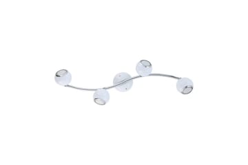 Spotlight Eglo Bimeda med 4 Lamper Hvit, Krom - Hvit/Krom - Belysning - Lyspærer & lyskilder - LED-belysning - LED-spotlight
