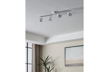 Spotlight Eglo Bimeda med 4 Lamper Hvit, Krom - Hvit/Krom - Belysning - Lyspærer & lyskilder - LED-belysning - LED-spotlight