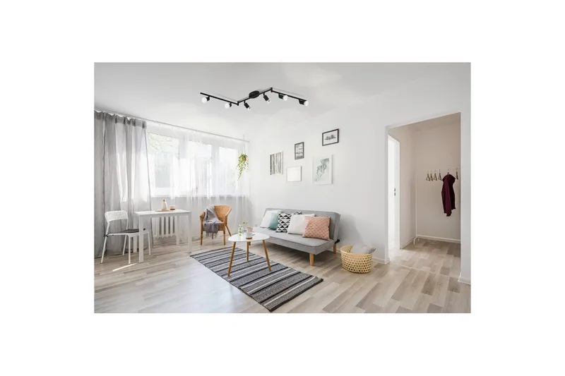 Spotlight Eglo Buzz-LED med 6 lamper svart - Svart - Belysning - Lyspærer & lyskilder - LED-belysning - LED-spotlight