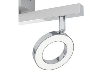 Spotlight Eglo Cardillio 1 med 2 lamper - Krom/Sølv - Belysning - Lyspærer & lyskilder - LED-belysning - LED-spotlight