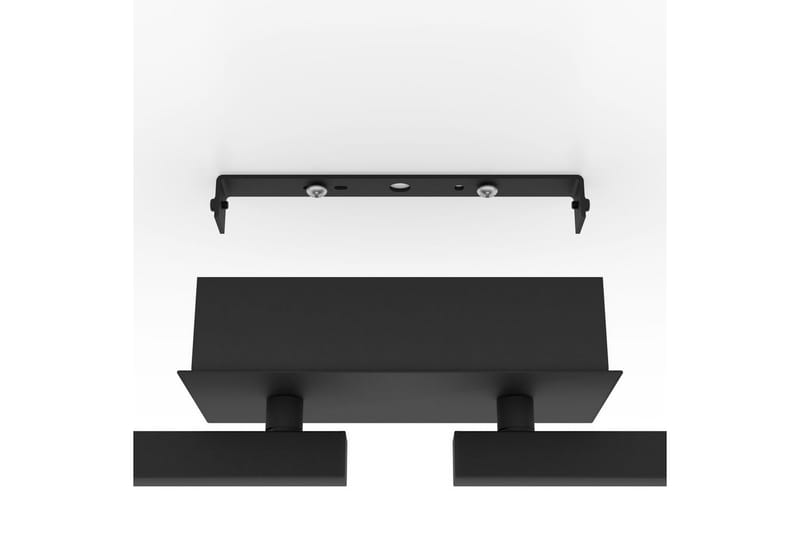 Spotlight Eglo Cardillio 2 med 4 Lamper - Svart - Belysning - Lyspærer & lyskilder - LED-belysning - LED-spotlight