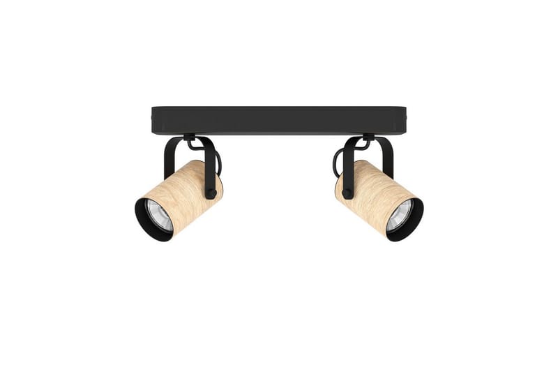 Spotlight Eglo Cayuca med 2 lamper - Svart/Brun - Belysning - Lyspærer & lyskilder - LED-belysning - LED-spotlight