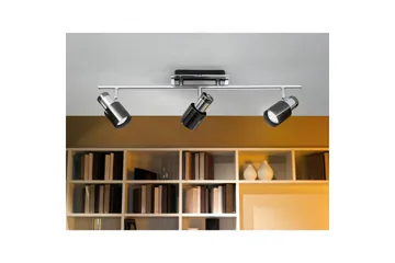 Spotlight Eglo Davida 1 med 3 Lamper - Svart/Krom - Belysning - Lyspærer & lyskilder - LED-belysning - LED-spotlight
