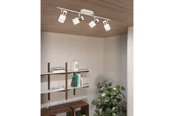 Spotlight Eglo Davida med 4 Lamper - Hvit/Krom - Belysning - Lyspærer & lyskilder - LED-belysning - LED-spotlight