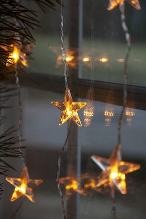 Star Curtain lysgardin 180 cm - transparent - Belysning - Lyspærer & lyskilder - LED-belysning - LED lysslynge