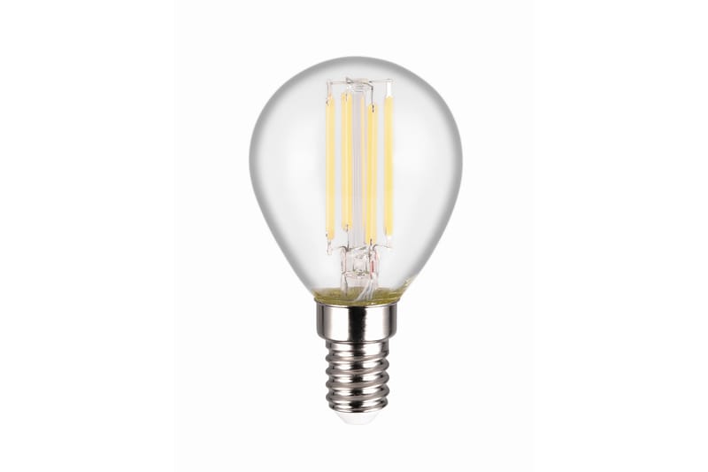 Trio Lighting LK LED E14 Filament Classic 4W 470lm 4000K Transparent Dimmer - Belysning - Lyspærer & lyskilder - LED-belysning
